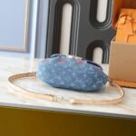 Louis Vuitton X Takashi Murakami Sunset Monogram Cherry Denim Bag 27cm M13680 - Image 6