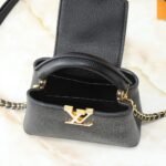 Louis Vuitton Capucines Mini Black 21Cm - Image 7