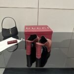 Gucci Women Platform Mule With Horsebit Red Leather ‎835315 Aadcw 6207 - Image 7