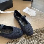Chanel Mary Jane Ballet Flat Black - Image 4