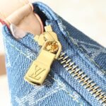 Louis Vuitton Cruiser Toiletry Bag Blue Denim 22Cm M27945 - Image 6