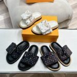 Louis Vuitton X Takashi Murakami Pool Pillow Flat Comfort Mule Blanc 1AGVQW - Image 7
