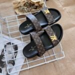 Louis Vuitton Lv Sunset Flat Comfort Mule Brown Cacao 1Ad1He - Image 3