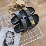 Louis Vuitton Lv Sunset Flat Comfort Mule Black - Image 3