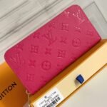 Louis Vuitton Zippy Wallet Monogram Dark Pink 19Cm M83639 - Image 3