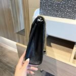 Saint Laurent Envelope Large Mix Matelassé Shoulder Bag Black 31cm 600166BOW911000 - Image 6