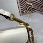 Valentino Locò Small Shoulder Bag In White 20cm 1W2B0K53ZXLI16 - Image 5
