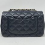 Chanel Mini Classic Handbag Gold Tone Metal Black 20Cm A69900 Y04059 94305 - Image 2