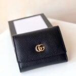 Gucci Gg Marmont Key Wallet Black 10cm 456118 Cao0g 1000 - Image 4