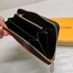 Louis Vuitton X Takashi Murakami Zippy Wallet Black Multicolored 19cm - Image 5