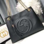 Gucci Soho Shoulder Bag Black 38Cm - Image 2