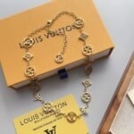 Louis Vuitton Lv Lace Necklace Gold M01057 - Image 2