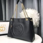 Gucci Soho Shoulder Bag Black 38Cm - Image 3