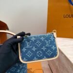 Louis Vuitton All In BB Blue Denim 18cm M28107 - Image 7