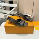 Louis Vuitton X Takashi Murakami 6am Mule Black 1agwqq - Image 2