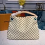Louis Vuitton Artsy MM Damier Azur Canvas Cream 41Cm N40253 - Image 5