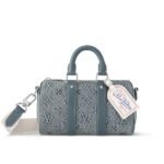 Louis Vuitton Keepall Bandoulière 25 Monogram Canvas Washed Denim 24Cm M22762