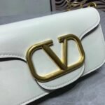 Valentino Locò Small Shoulder Bag In White 20cm 1W2B0K53ZXLI16 - Image 3