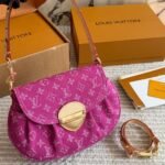 Louis Vuitton Sunset Fuchsia Denim 23Cm M28291 - Image 2