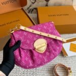 Louis Vuitton Sunset Fuchsia Denim 23Cm M28291 - Image 3