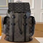 Louis Vuitton Christopher PM Backpack Monogram Eclipse Black 39Cm M46331 - Image 2