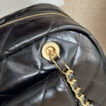 Chanel Bowling Bag Black 34cm - Image 6