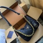 Prada Re Edition 1995 Chaîne Re Nylon Mini Bag Black 22Cm 1Bc204 2Aos F0002 V Qoo - Image 2