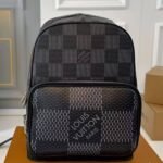 Louis Vuitton Excellent Campus Backpack Black And Gray 29Cm - Image 2