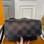 Louis Vuitton Excellent Campus Backpack Black And Gray 29Cm - Image 5