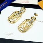 Louis Vuitton Everyday Chain Lv Earrings Gold And Silver - Image 4