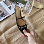 Gucci Women’s Horsebit Pump Black Leather 801893 Bnc80 1000 - Image 5