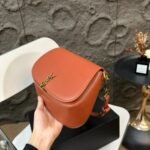 Saint Laurent Voltaire Top Handle In Box Orange 20Cm 8008460Sx0W1000 - Image 4