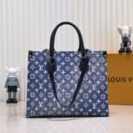 Louis Vuitton Onthego MM Denim Bag 35Cm M59608 - Image 2