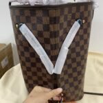 Louis Vuitton Neverfull GM Damier Ebene Canvas Red 39cm N40597 - Image 4