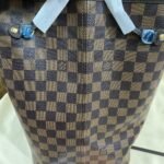 Louis Vuitton Neverfull GM Damier Ebene Canvas Red 39cm N40597 - Image 5