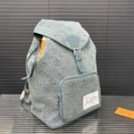 Louis Vuitton Montsouris Rucksack Monogram Wash Blue 32Cm - Image 3