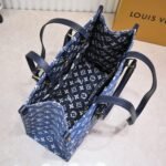 Louis Vuitton Onthego MM Denim Bag 35Cm M59608 - Image 3