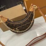 Louis Vuitton Loop Monogram Coated Canvas 22cm M81098 - Image 3
