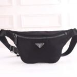 Prada Nylon Belt Bag Black 30cm - Image 2
