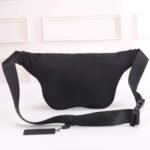 Prada Nylon Belt Bag Black 30cm - Image 3