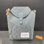 Louis Vuitton Montsouris Rucksack Monogram Wash Blue 32Cm - Image 7