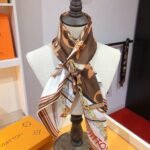 Louis Vuitton Ultimate Monogram Scarf In Brown 90Cm M77639 - Image 2