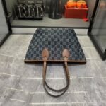 Gucci Totissima Small Tote Bag Gg Denim Dark Blue 22Cm 820496 Faecc 4243 - Image 4