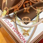 Louis Vuitton Ultimate Monogram Scarf In Brown 90Cm M77639 - Image 5
