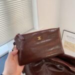Chanel 22 Large Handbag Dark Brown 41cm - Image 5