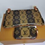 Louis Vuitton Trio Messenger Bag Monogram Stripes Brown 25cm M45965 - Image 4