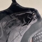 Saint Laurent Icare Shopping Bag In Quilted Silver Hardware Black 40Cm - Image 4