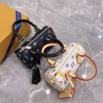 Louis Vuitton X Takashi Murakami Nano Speedy Black Multicolored 16Cm M13406 - Image 7