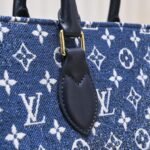 Louis Vuitton Onthego MM Denim Bag 35Cm M59608 - Image 7