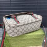 Gucci Gg Supreme Canvas Small Messenger Bag Beige Ebony 23Cm - Image 8